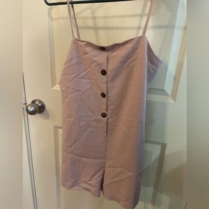 Pink romper. Size M.